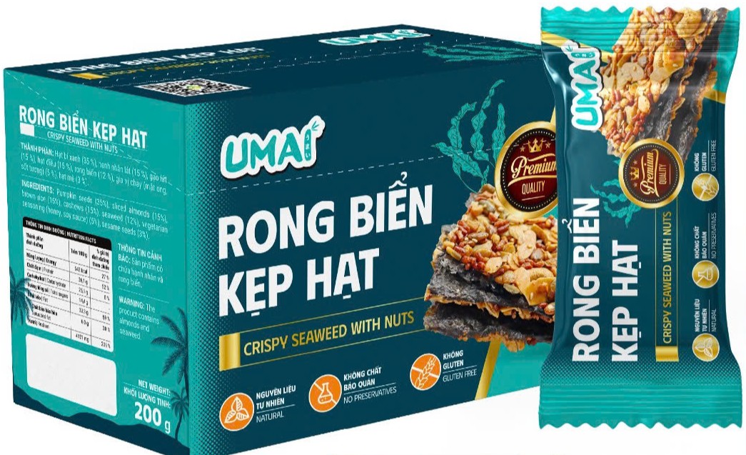 BÁNH RONG BIỂN KẸP HẠT UMAI